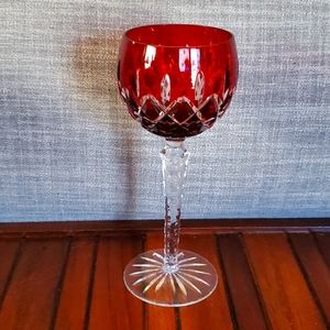 Ajka Arabella Ruby Crystal Wine Glass
